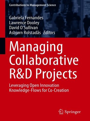 cover image of Managing Collaborative R&D Projects